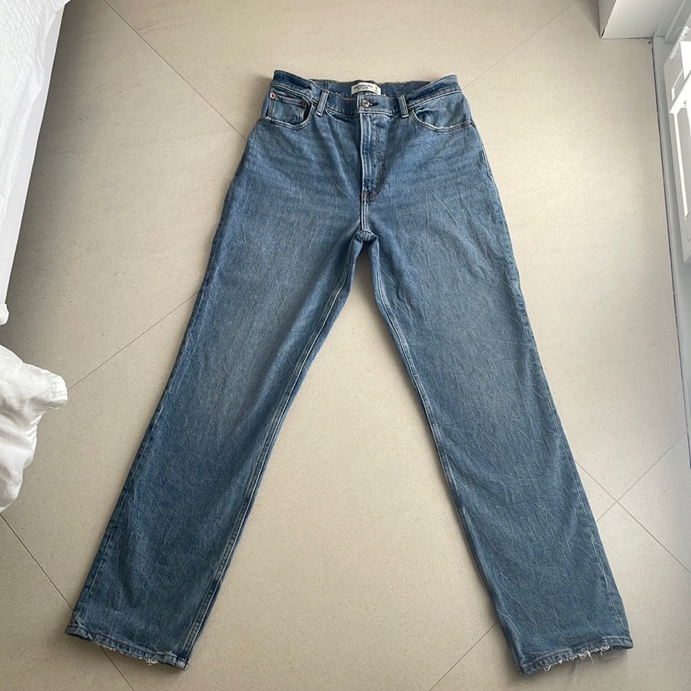 Abercrombie & Fitch 90’s ultra high rise jeans